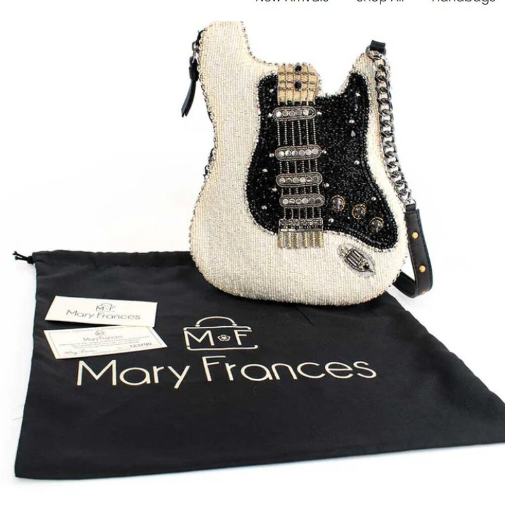 Mary Frances-Fend for Yourself Crossbody Handbag Guitar - Picture 4 of 7